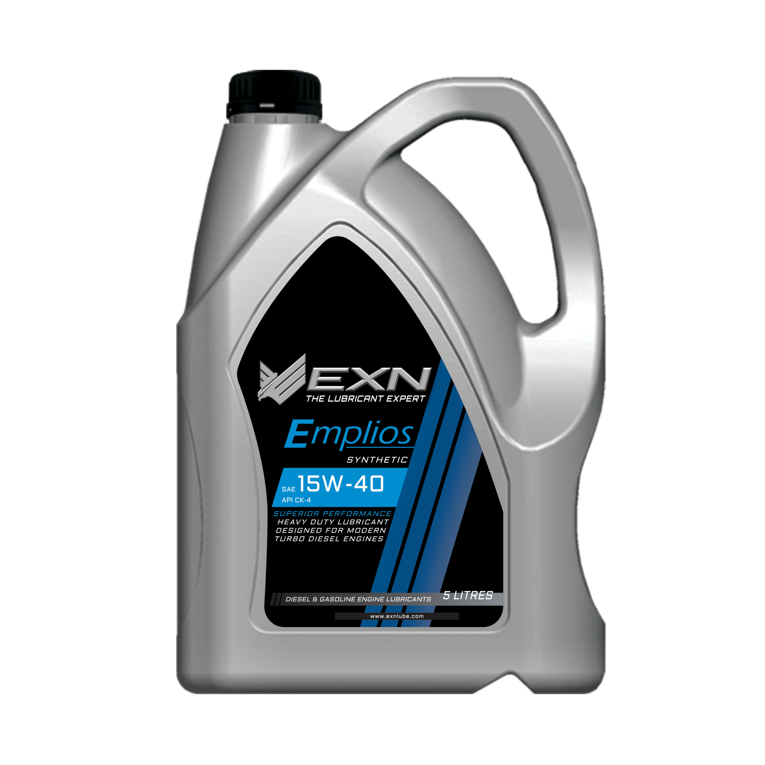 EXN EMPLIOS 15W40 SEMI SYN 5L EXN - EMPLIOS SAE 15W40 - SEMI SYNTHETIC - 12,000 5L - Image 1